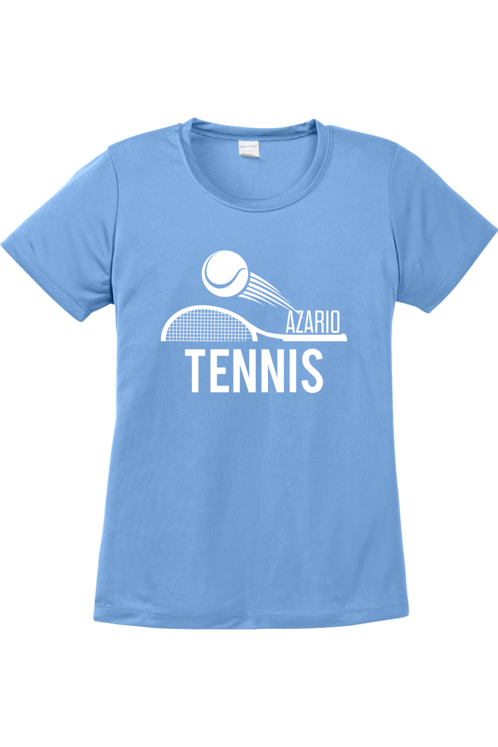 Azario Tennis - Ladies  Crew Neck Tee