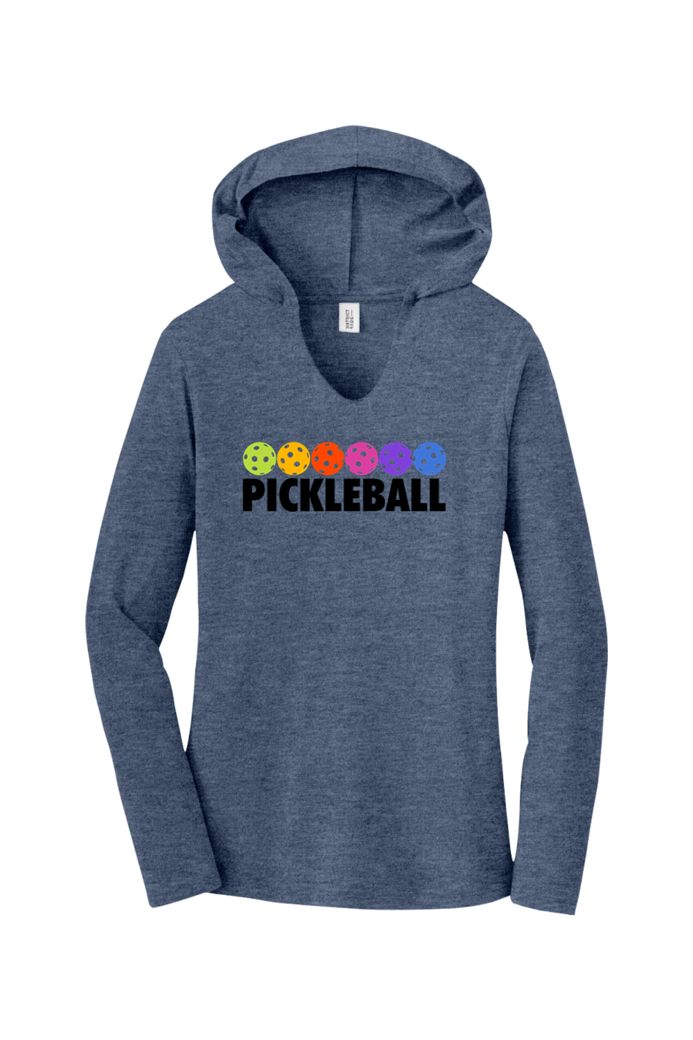 District Women’s Perfect Tri Long Sleeve Hoodie Navy Frost