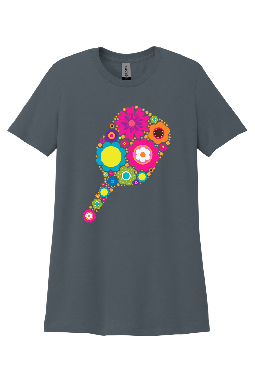 Gildan Softstyle Women's CVC T-Shirt Steel Blue