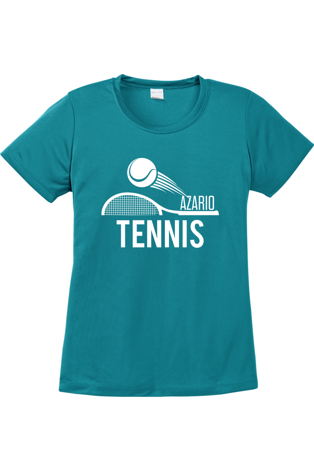 Azario Tennis - Ladies  Crew Neck Tee