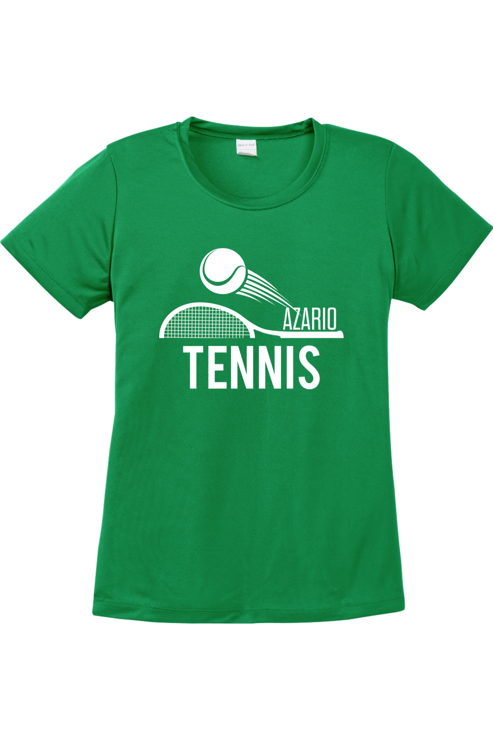 Azario Tennis - Ladies  Crew Neck Tee