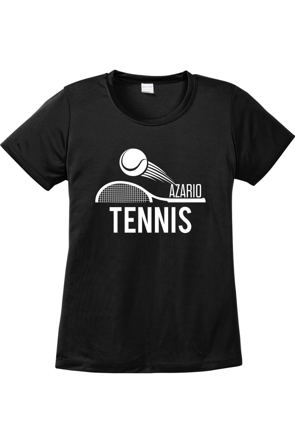 Azario Tennis - Ladies  Crew Neck Tee