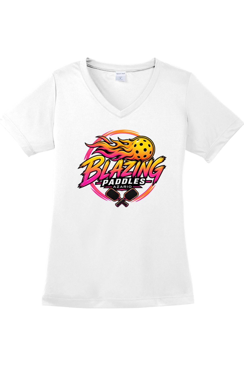 Sport-Tek Ladies PosiCharge Competitor V-Neck Tee