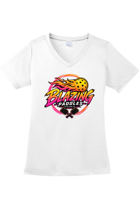 Sport-Tek Ladies PosiCharge Competitor V-Neck Tee
