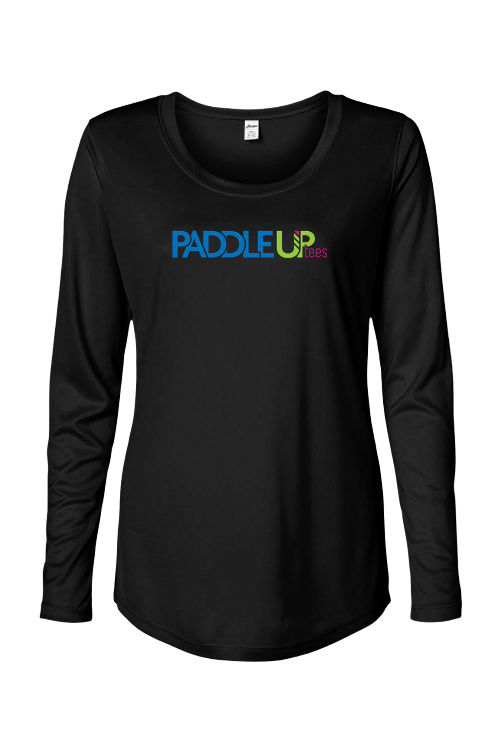 Paragon Women's Long Islander Performance Long Sleeve T-Shirt Black
