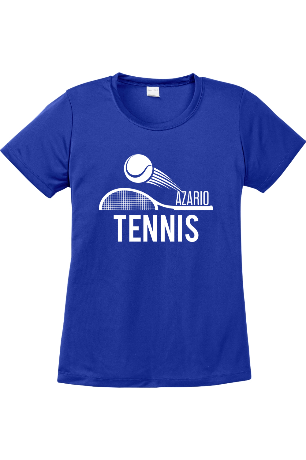Azario Tennis - Ladies  Crew Neck Tee