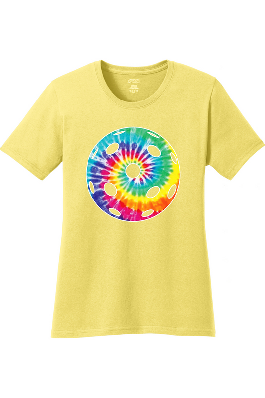 Port & Company Ladies Core Cotton Tee Yellow