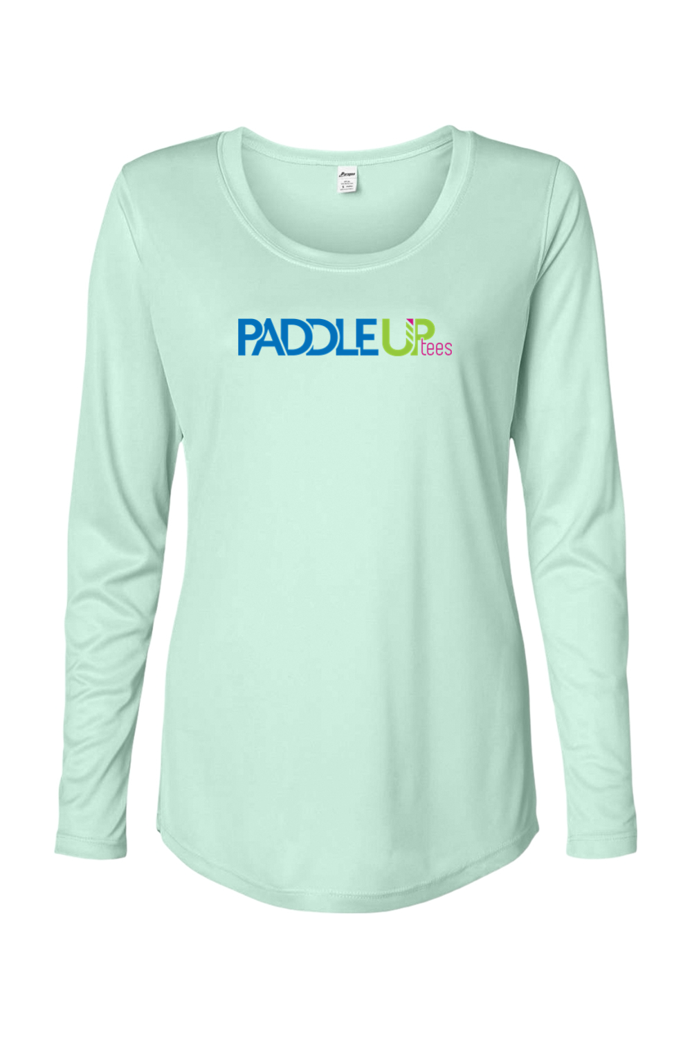 Paragon Women's Long Islander Performance Long Sleeve T-Shirt Mint Green