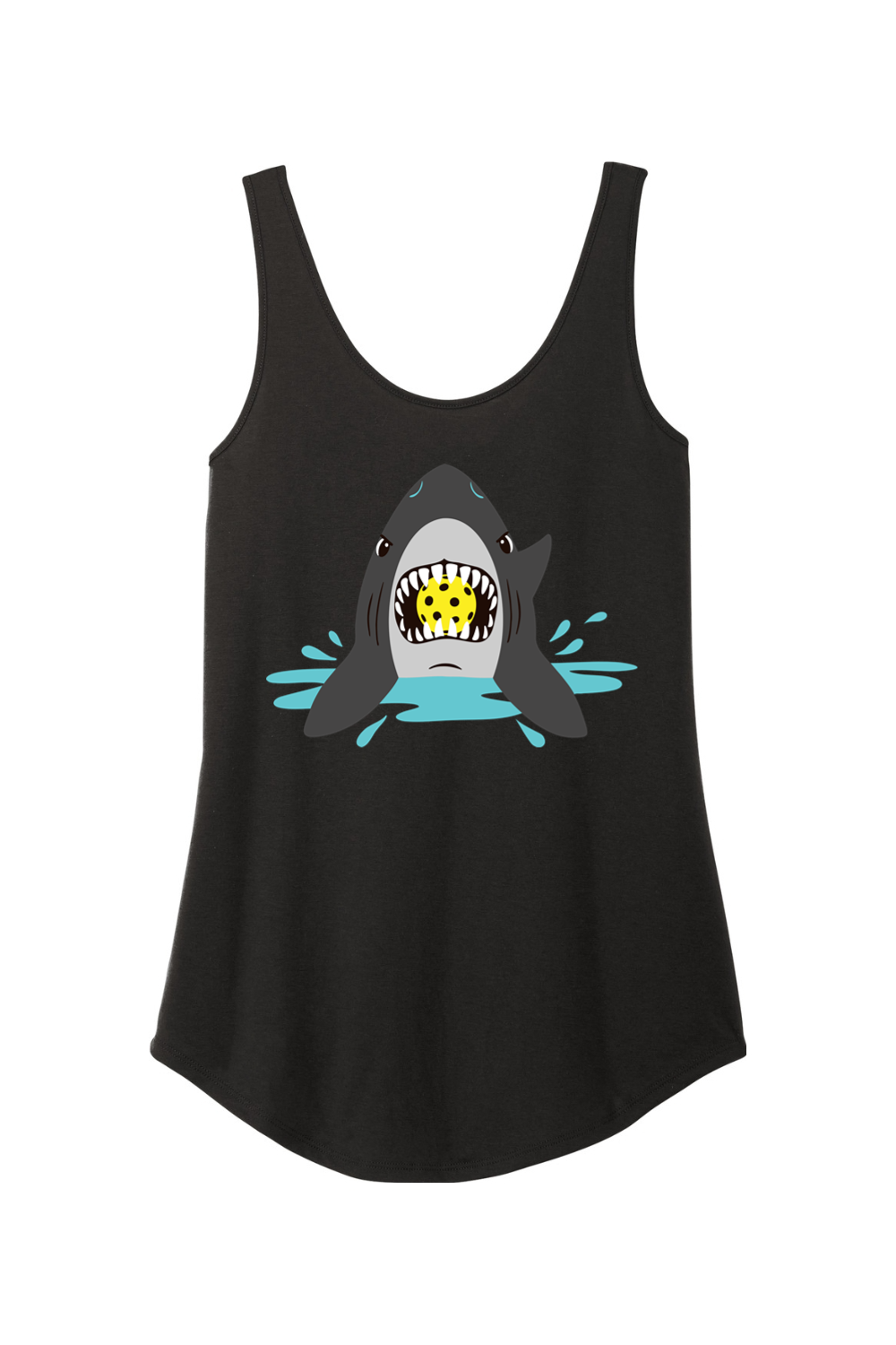 District Women's Perfect Tri Relaxed Tank Black
