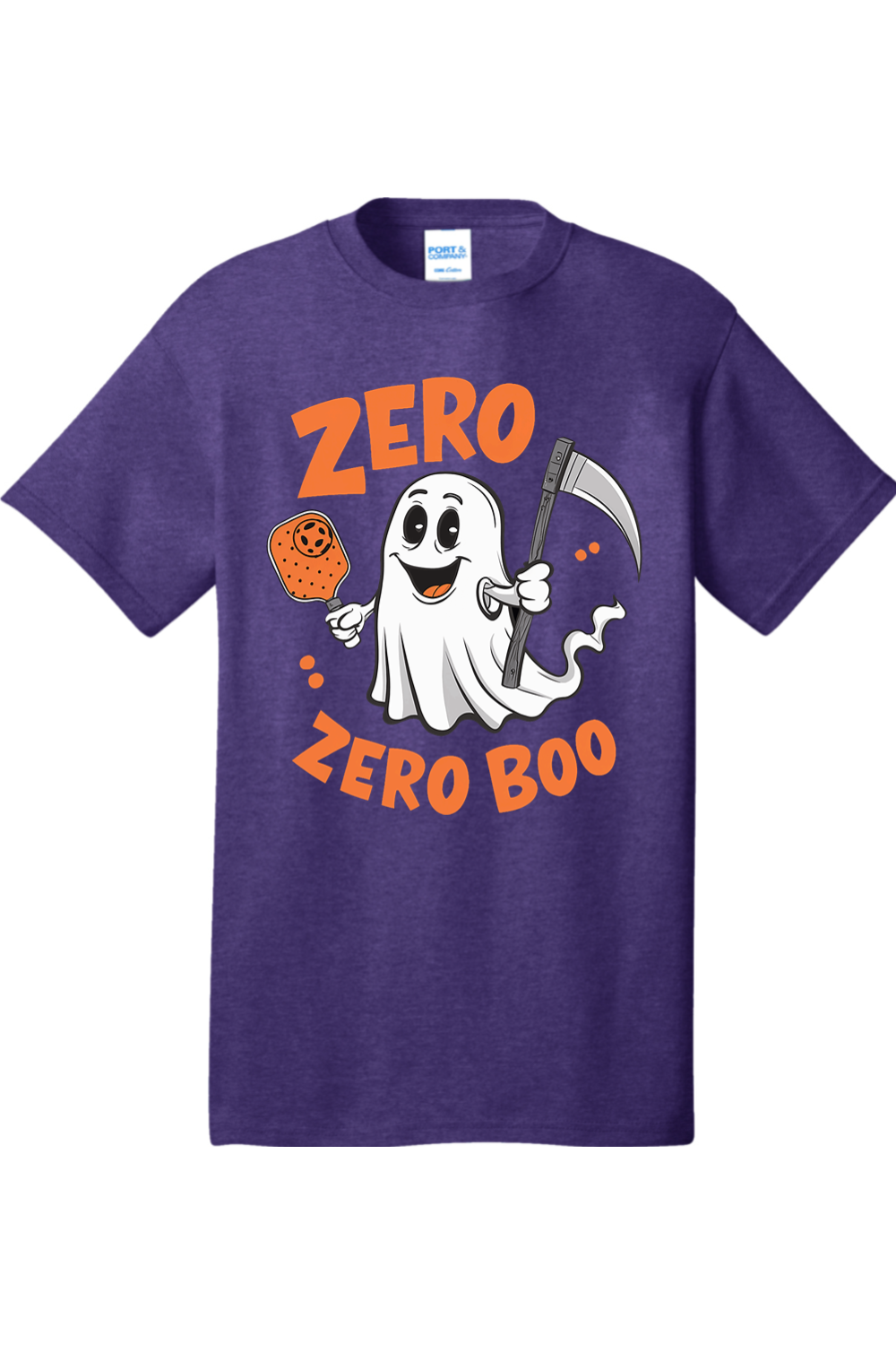 Port & Company Core Cotton Tee Heather Purple
