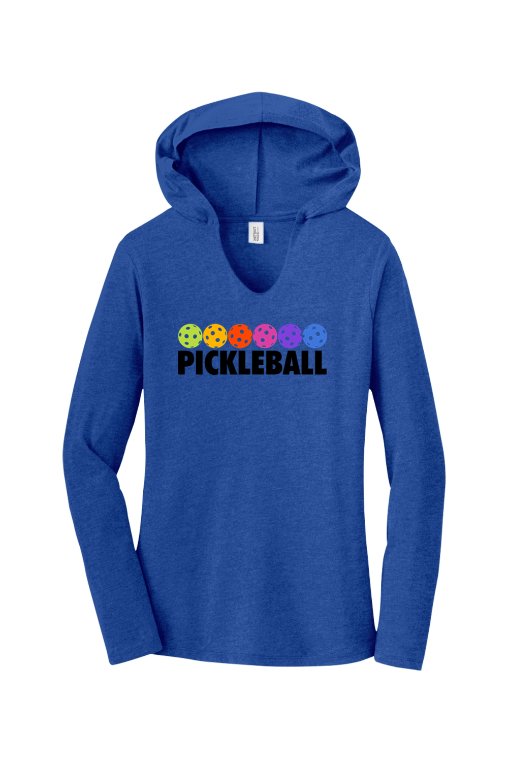 District Women’s Perfect Tri Long Sleeve Hoodie Deep Royal