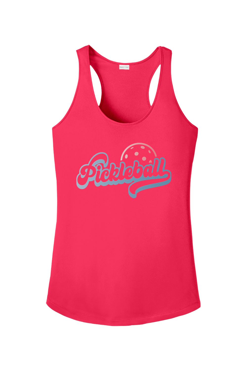 Sport-Tek Ladies PosiCharge Competitor Racerback Tank Hot Coral