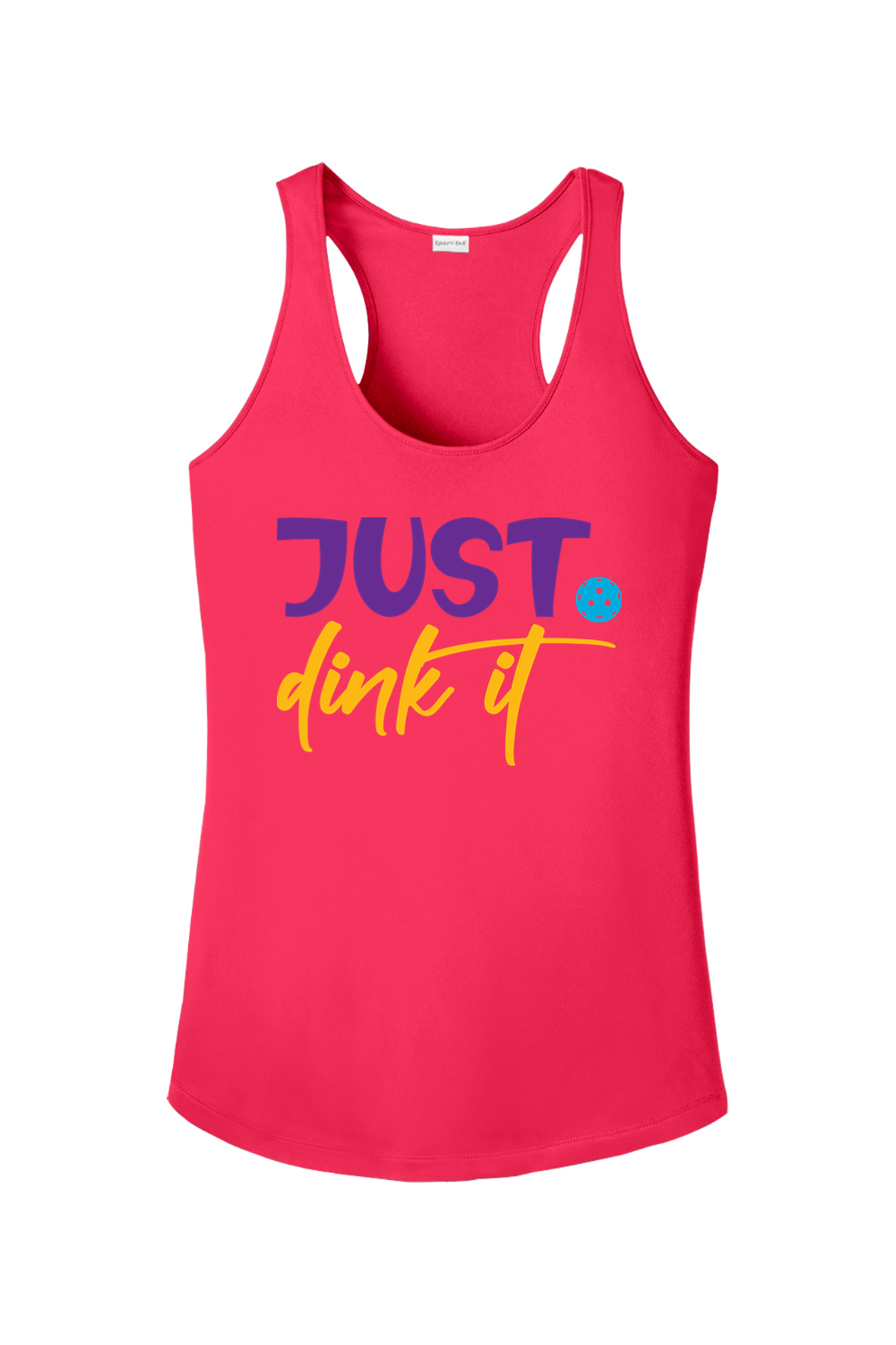 Sport-Tek Ladies PosiCharge Competitor Racerback Tank Hot Coral