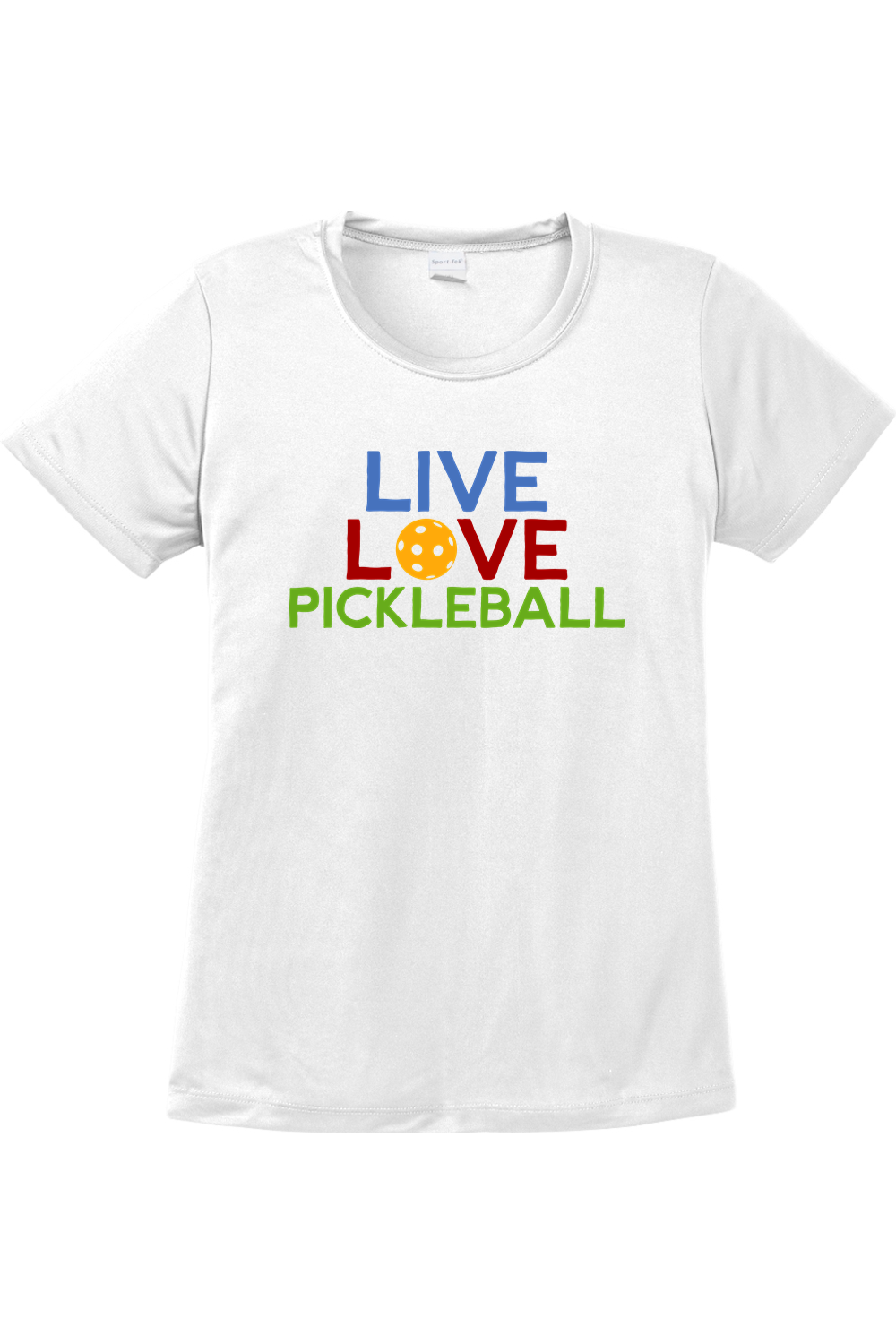 Sport-Tek Ladies PosiCharge Competitor Tee White