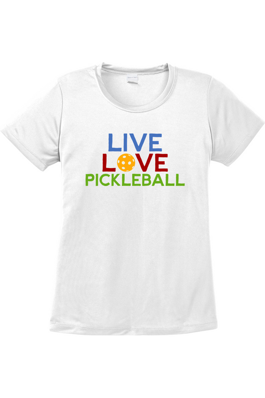 Sport-Tek Ladies PosiCharge Competitor Tee White