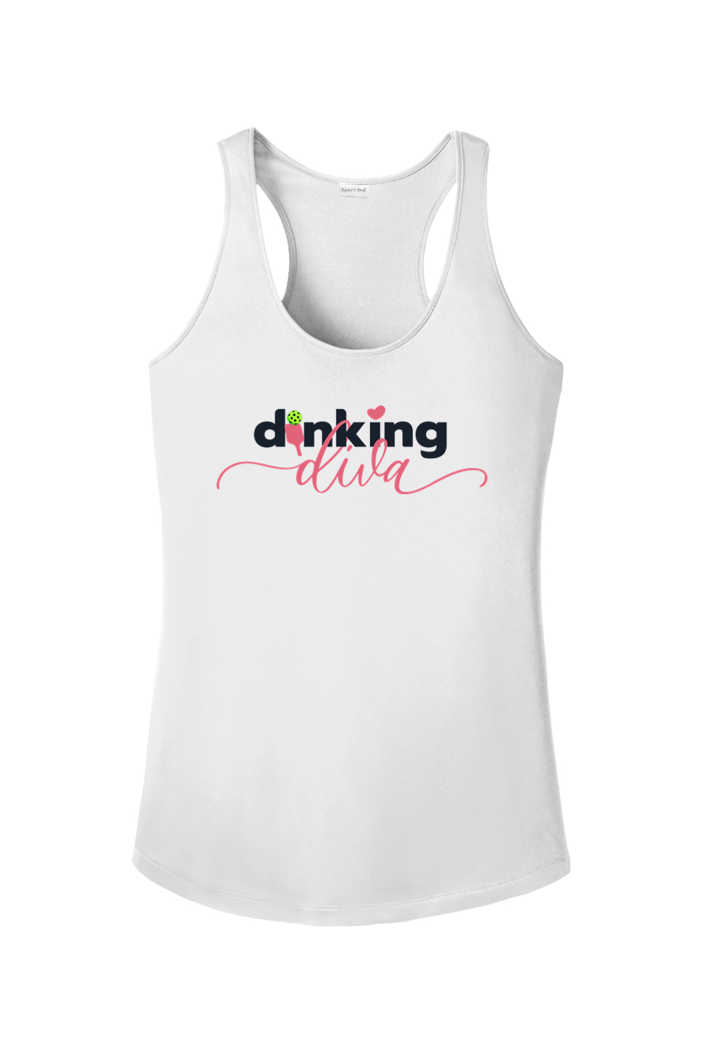 Sport-Tek Ladies PosiCharge Competitor Racerback Tank White