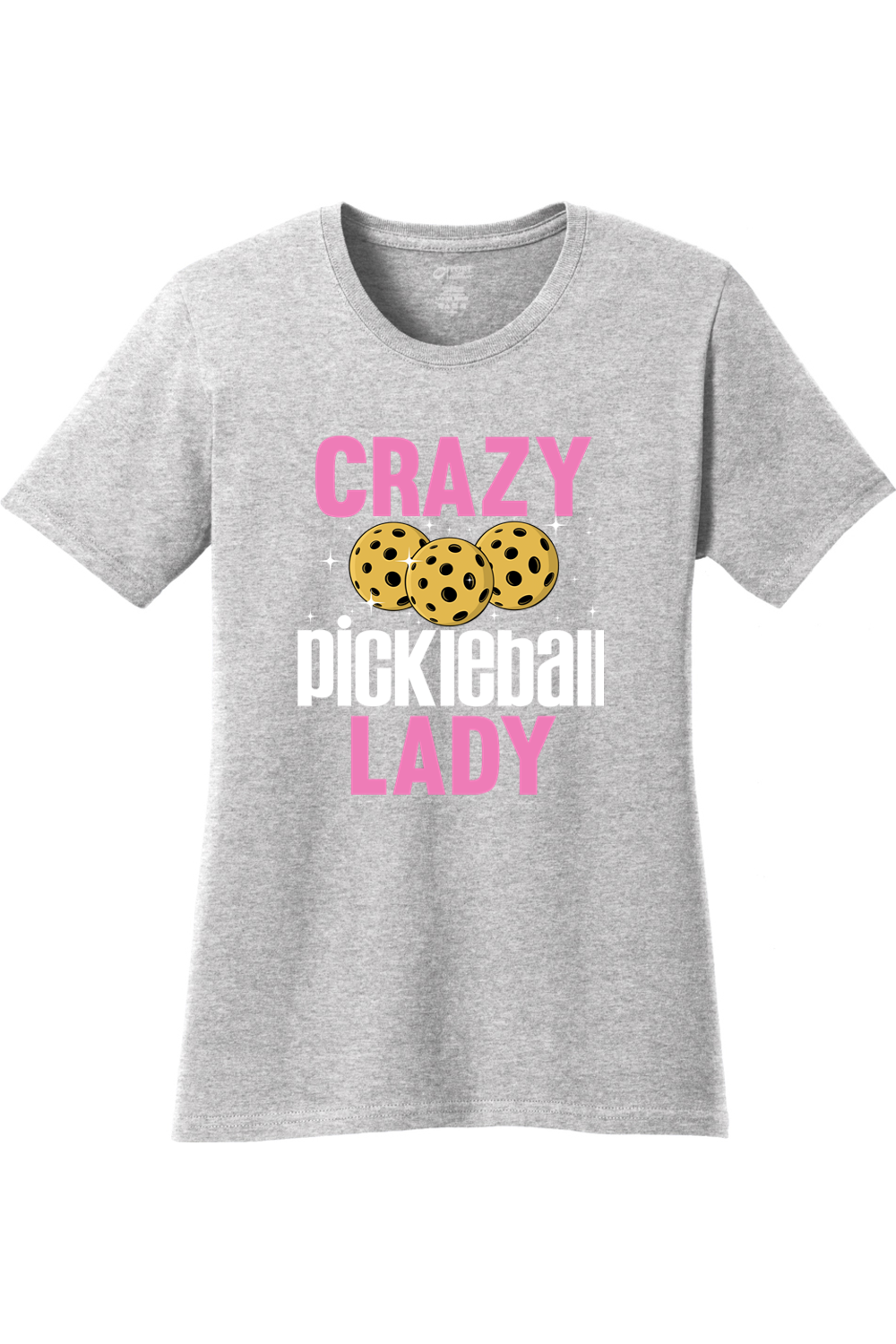 Port & Company Ladies Core Cotton Tee Ash