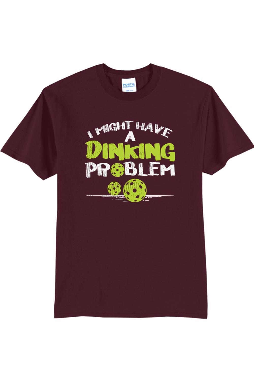 Port & Company Core Blend Tee Athletic Maroon