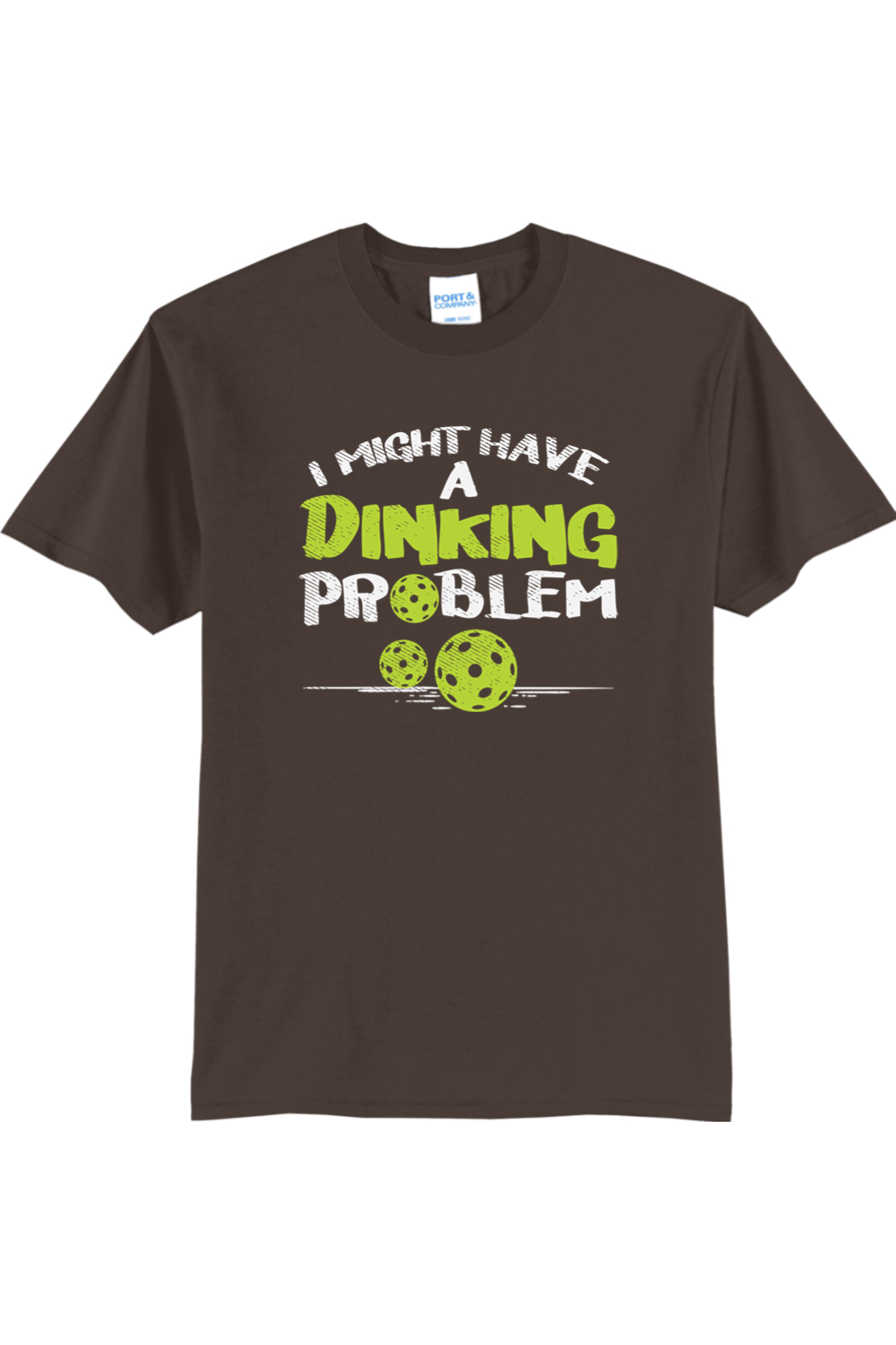 Port & Company Core Blend Tee Brown