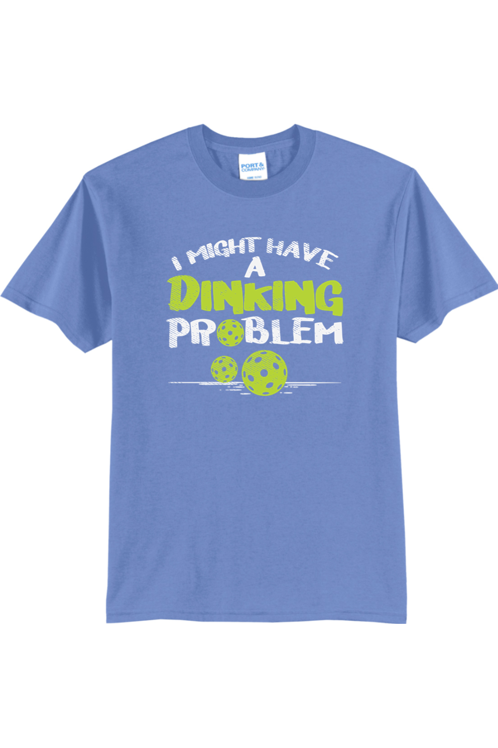 Port & Company Core Blend Tee Carolina Blue