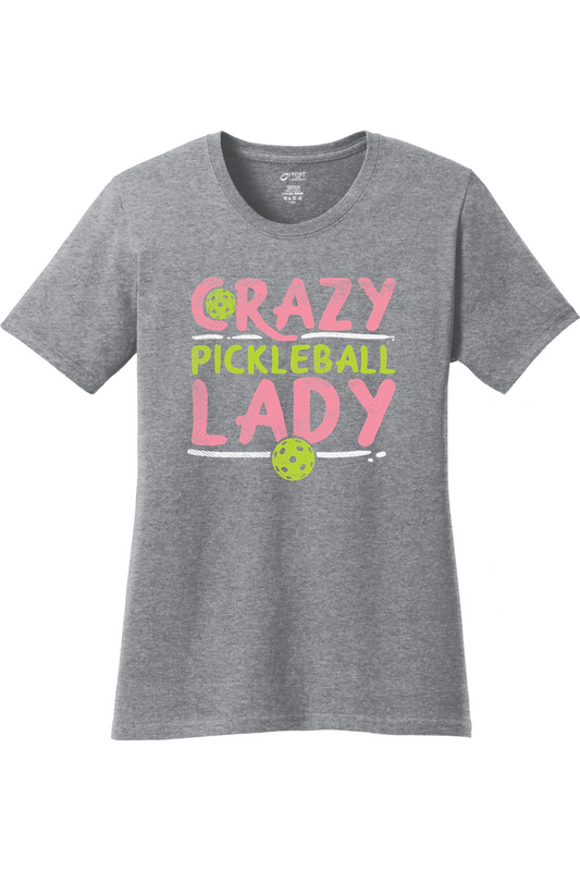 Port & Company Ladies Core Cotton Tee Athletic Heather