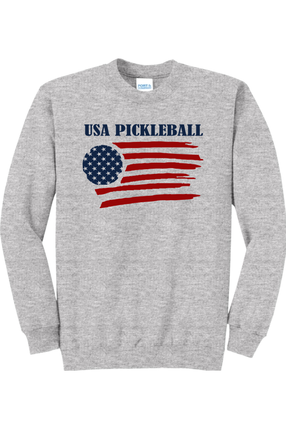Port & Company Core Fleece Crewneck Sweatshirt Ash
