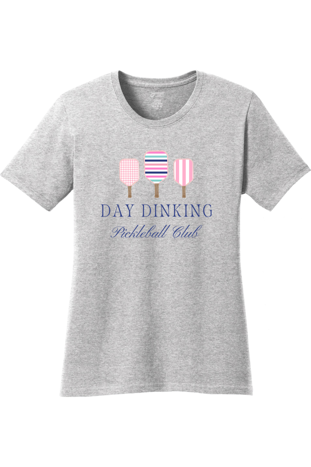 Port & Company Ladies Core Cotton Tee Ash