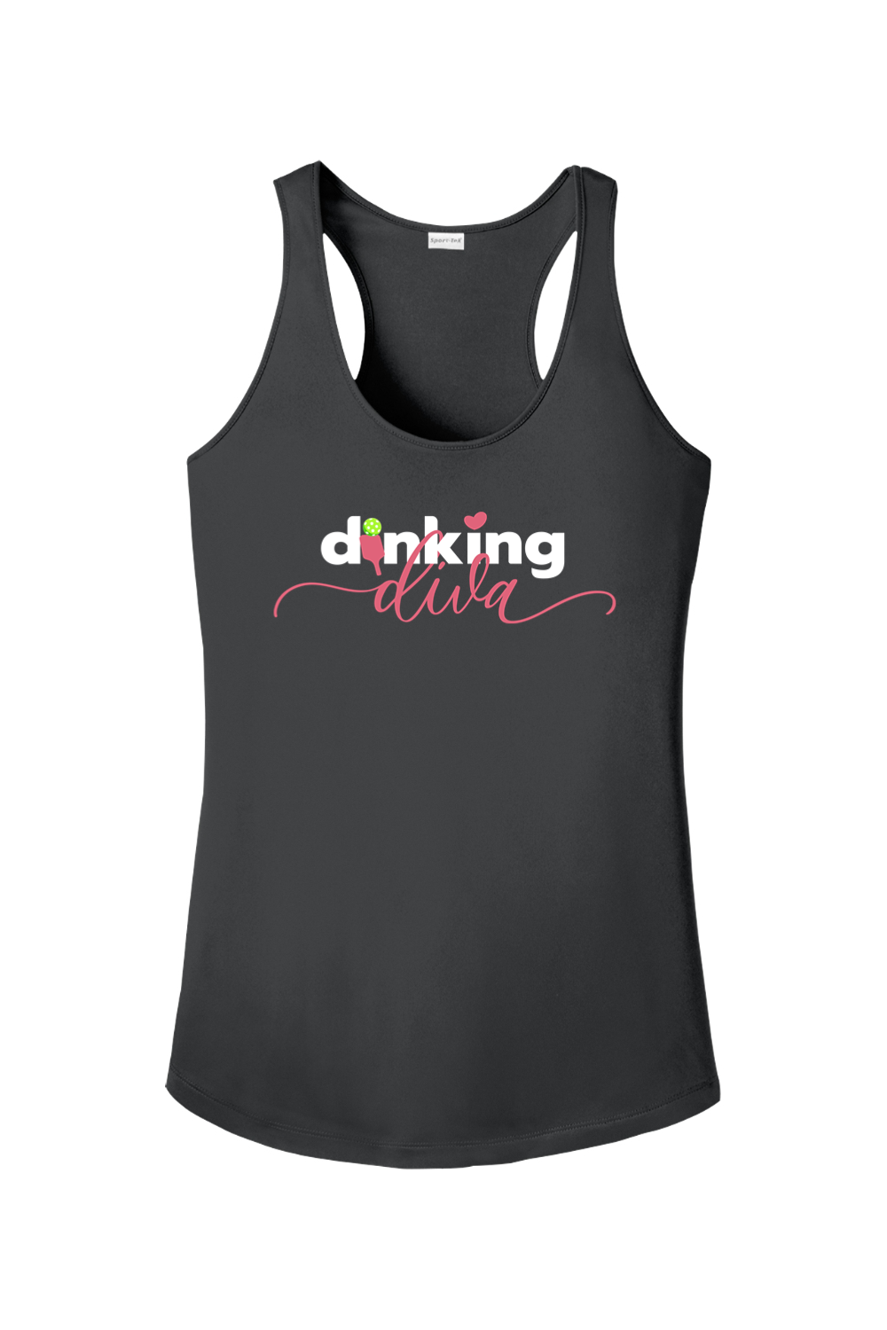 Sport-Tek Ladies PosiCharge Competitor Racerback Tank Iron Grey