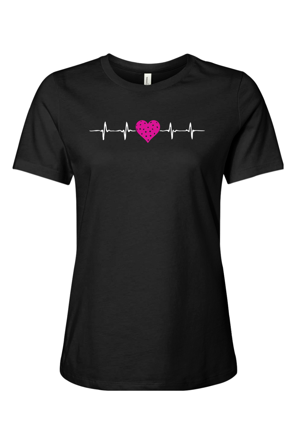 BELLA+CANVAS Women’s Relaxed Jersey Tee Black
