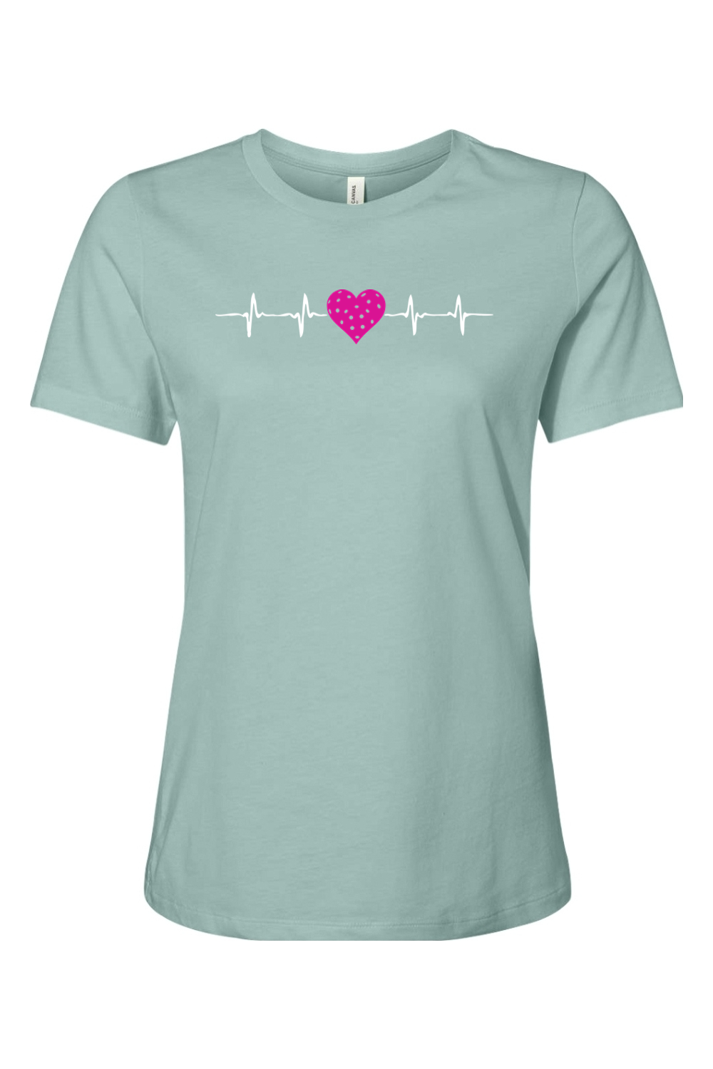 BELLA+CANVAS Women’s Relaxed Jersey Tee Dusty Blue