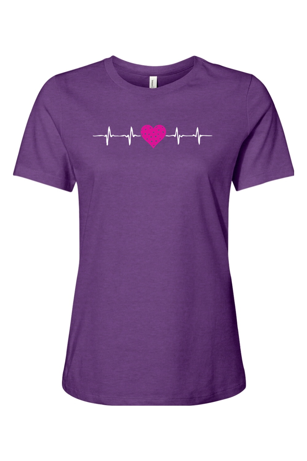 BELLA+CANVAS Women’s Relaxed Jersey Tee Royal Purple