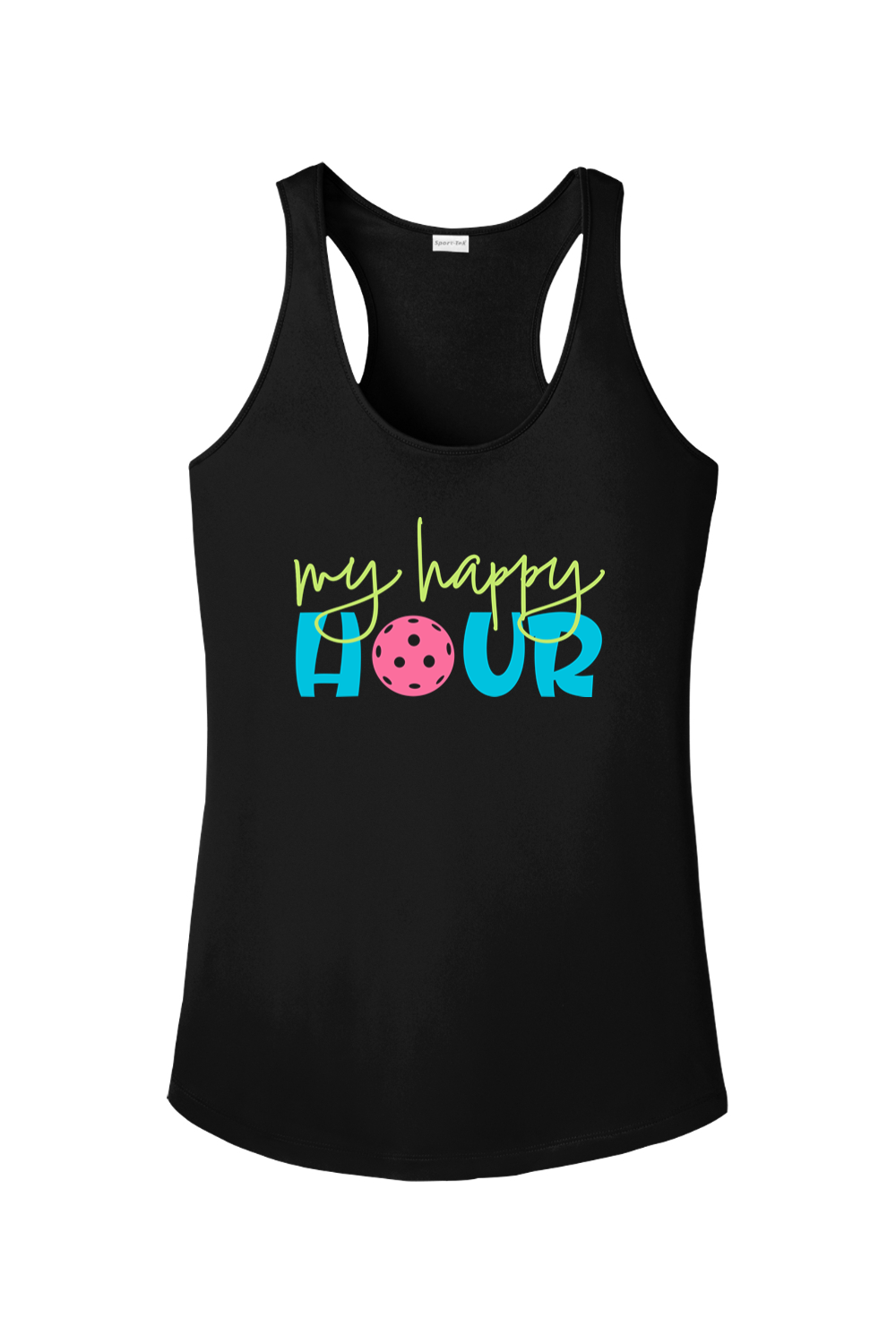 Sport-Tek Ladies PosiCharge Competitor Racerback Tank Black