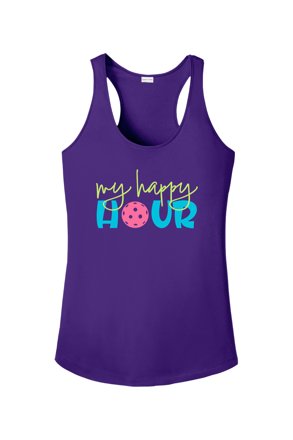Sport-Tek Ladies PosiCharge Competitor Racerback Tank Purple