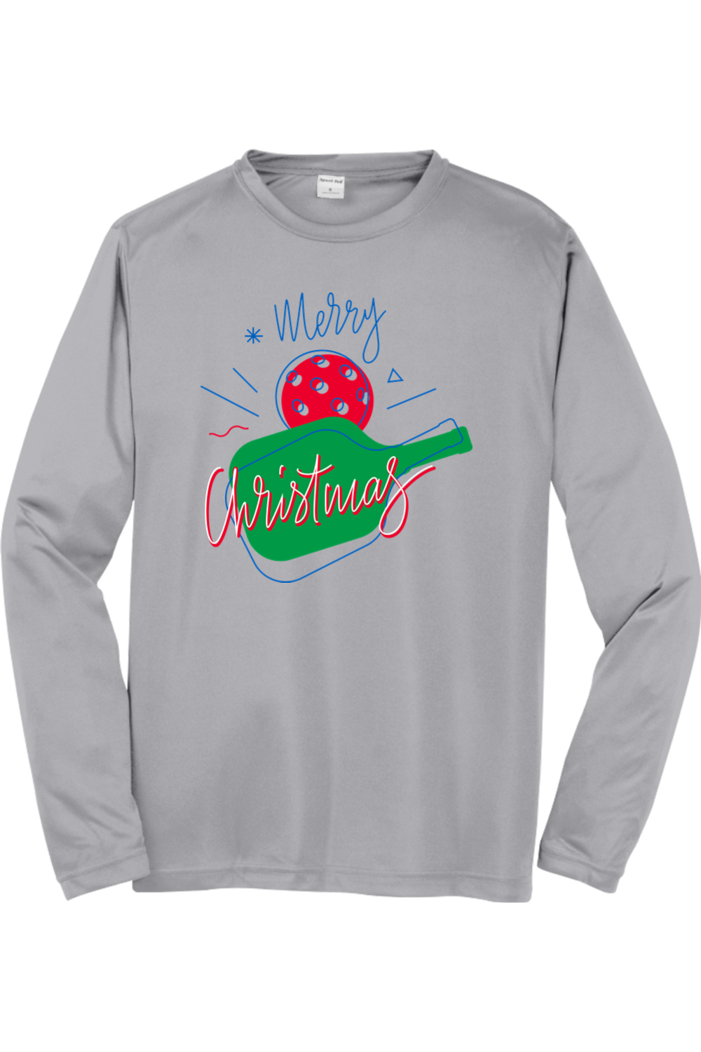 Sport-Tek Long Sleeve PosiCharge Competitor Tee Silver