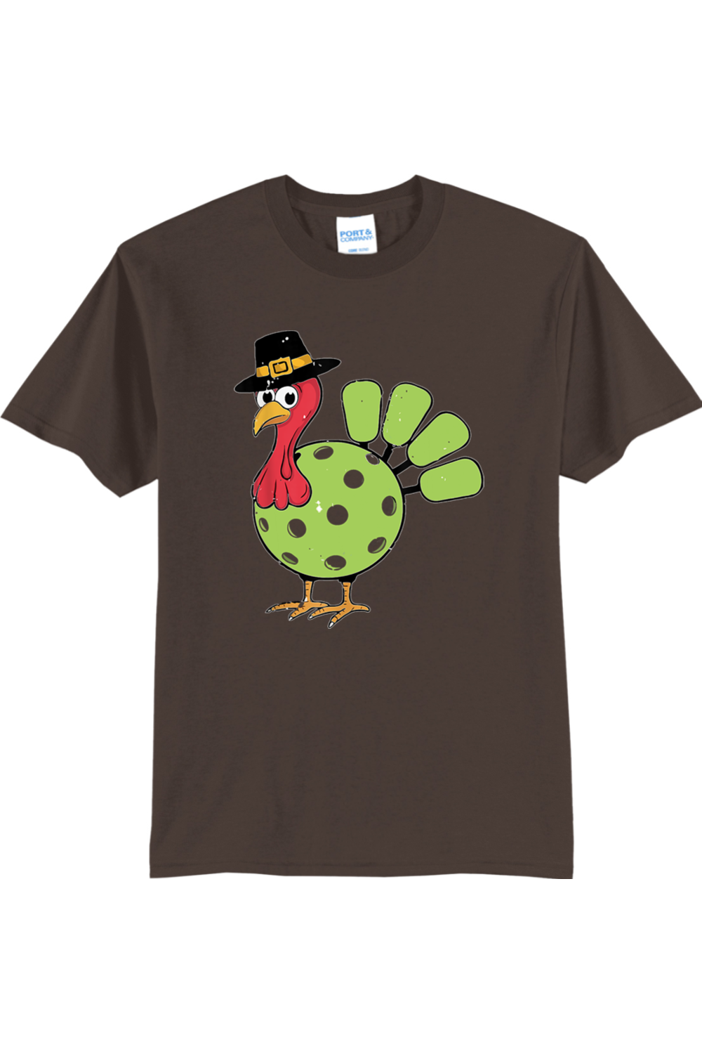 Port & Company Core Blend Tee Brown