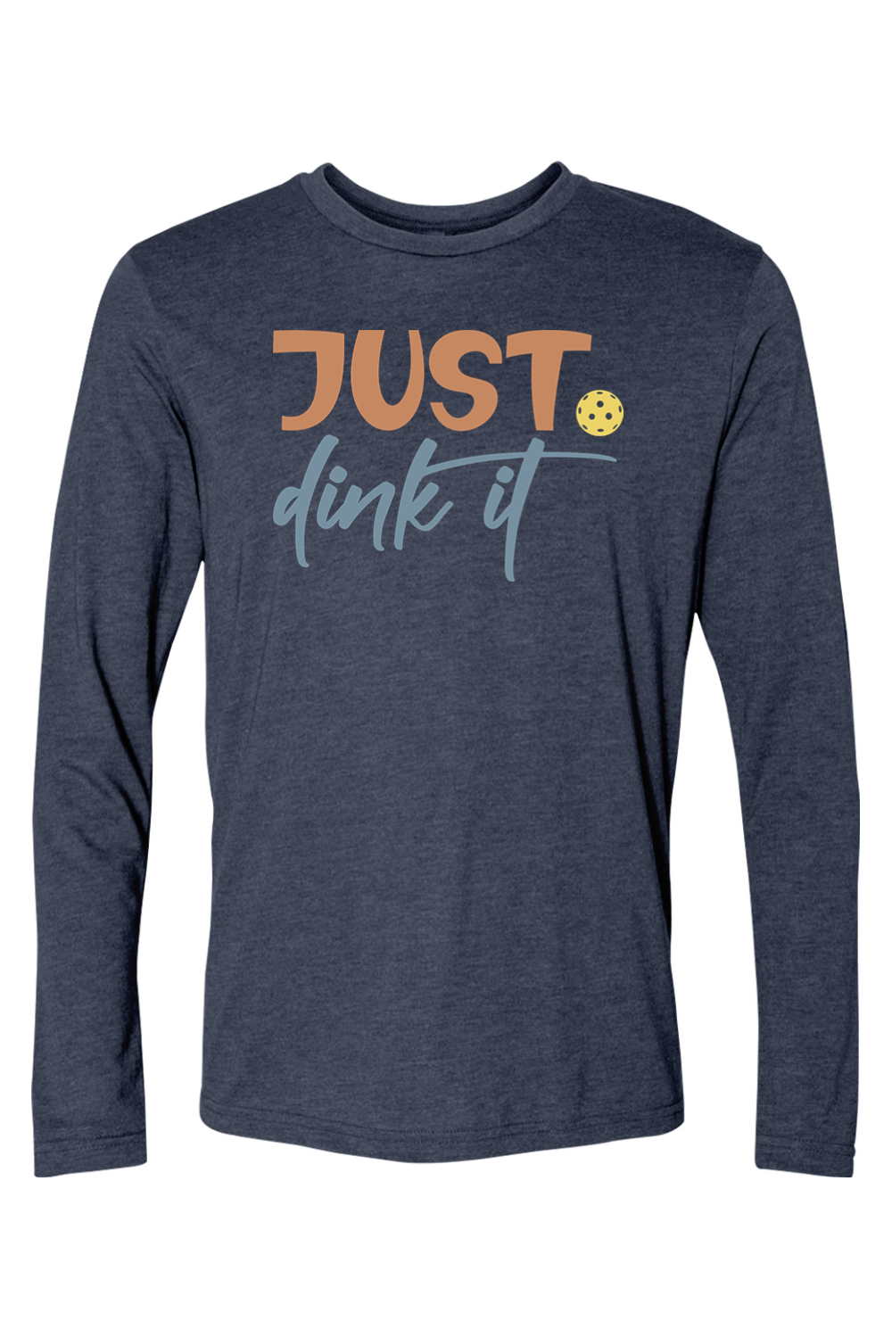 Next Level Triblend Long Sleeve Crew Vintage Navy
