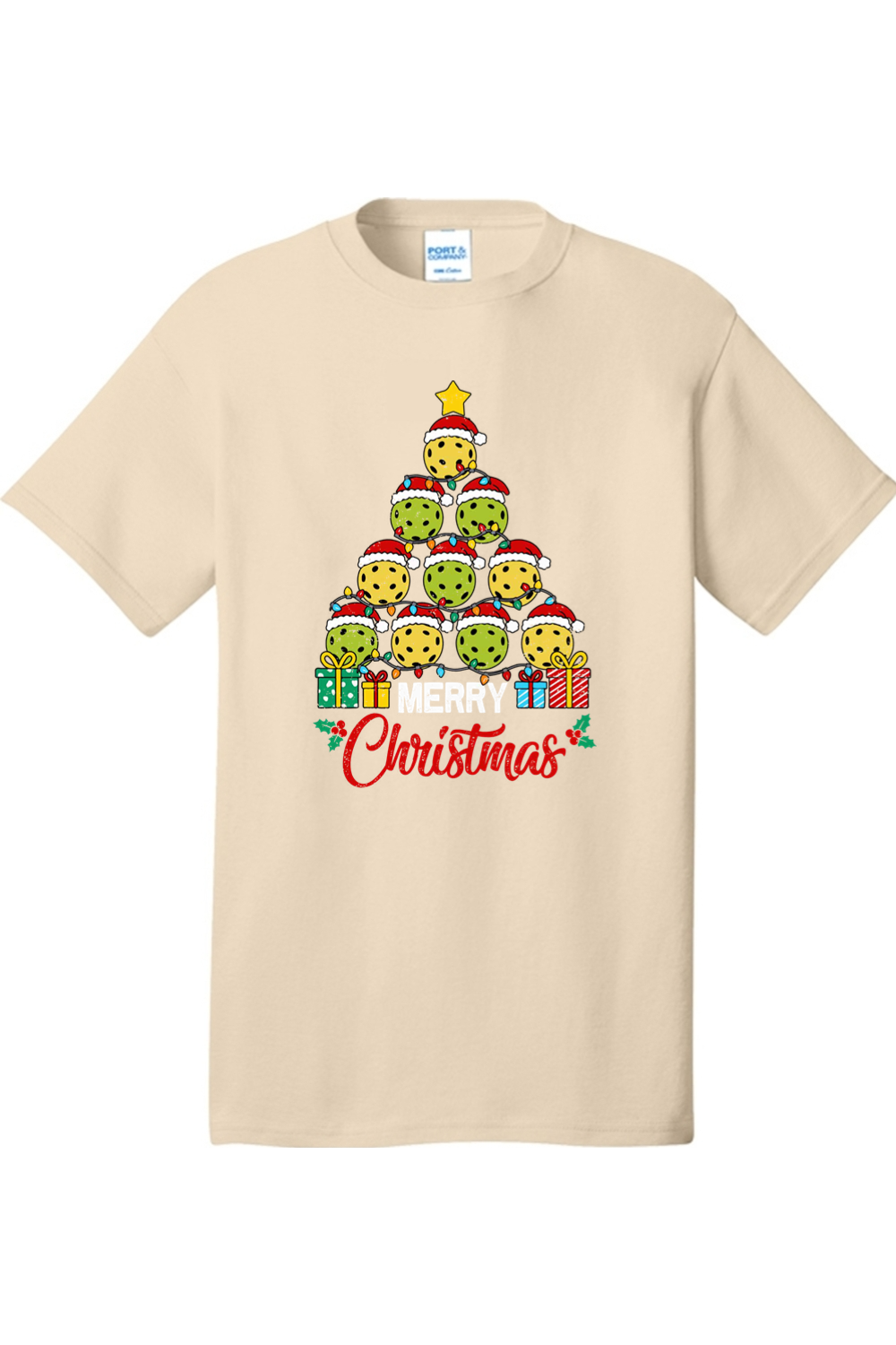 Port & Company Core Cotton Tee Creme