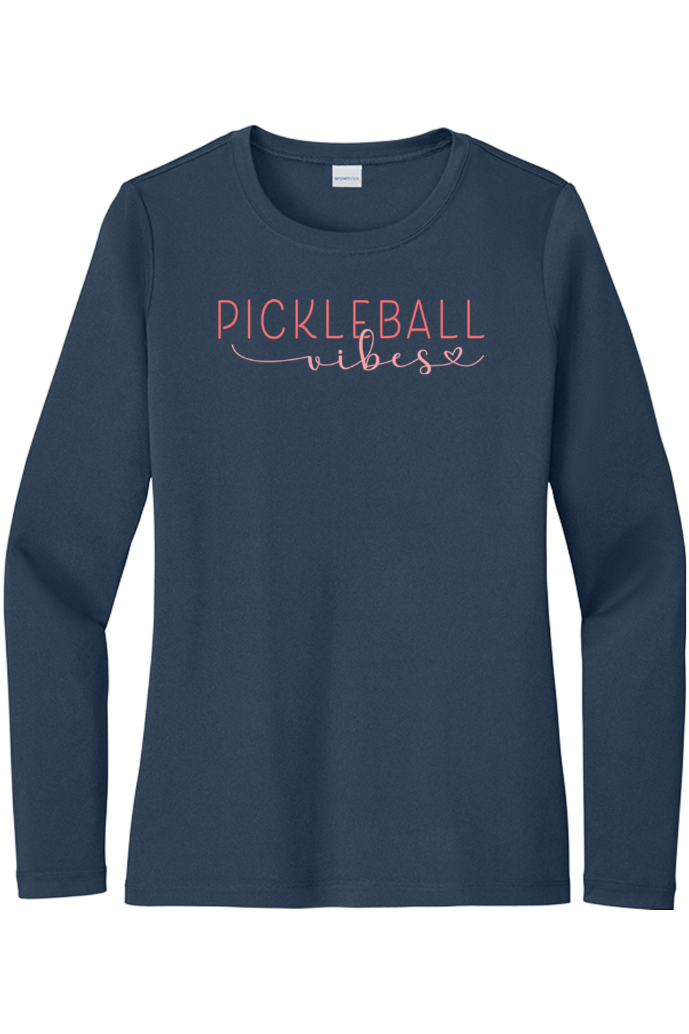 Sport-Tek Ladies Posi-UV Pro Long Sleeve True Navy