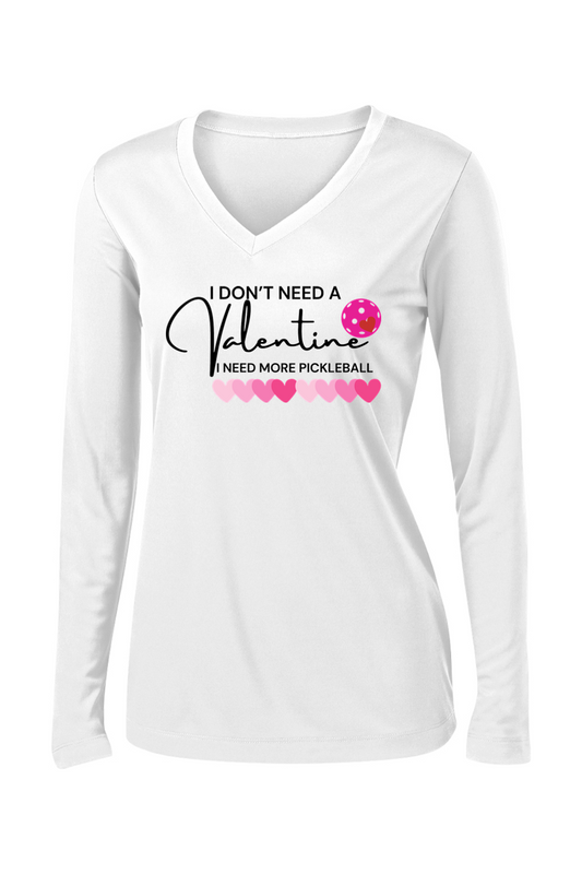 Sport-Tek Ladies PosiCharge Competitor Long Sleeve V-Neck Tee