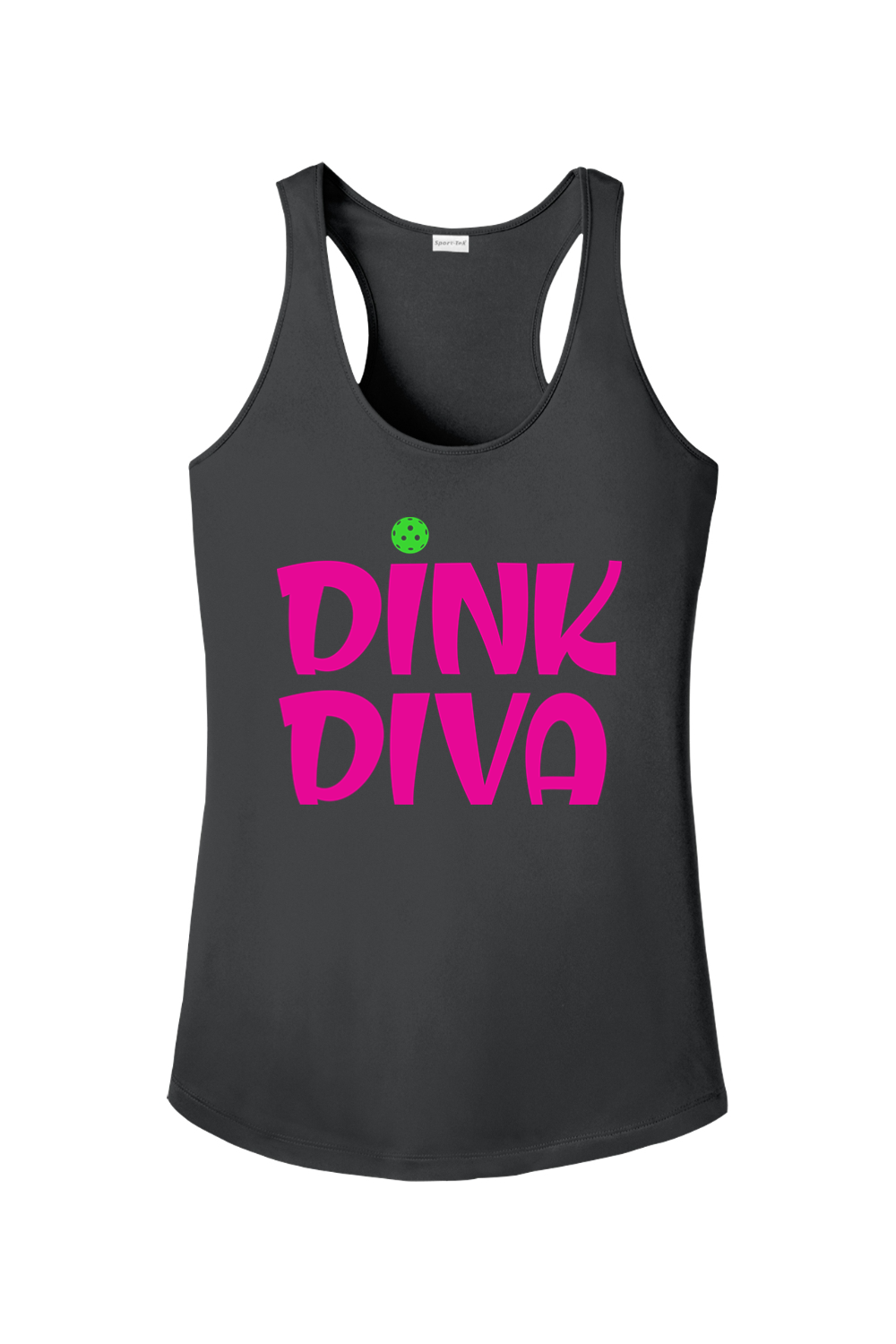Sport-Tek Ladies PosiCharge Competitor Racerback Tank Iron Grey
