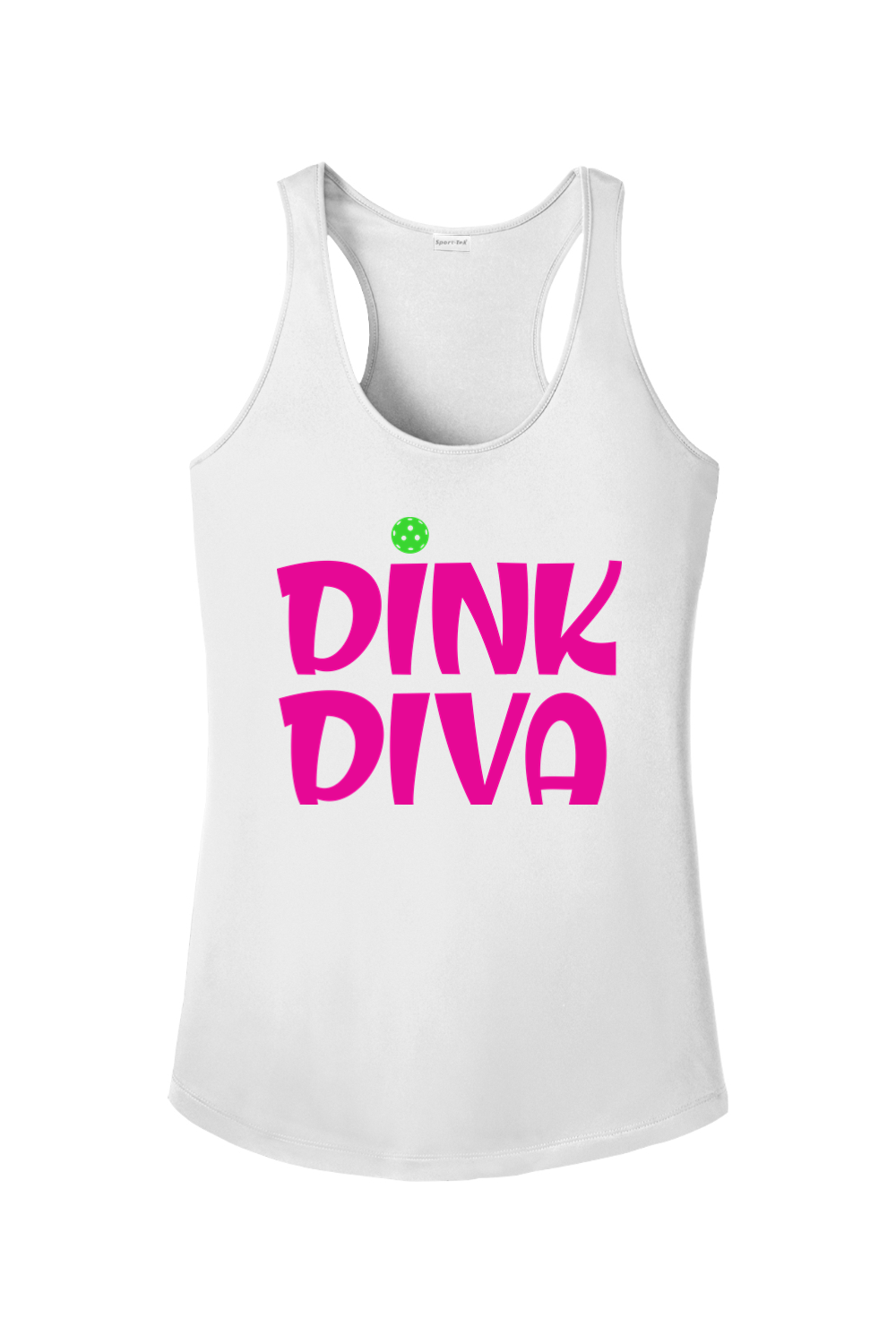 Sport-Tek Ladies PosiCharge Competitor Racerback Tank White
