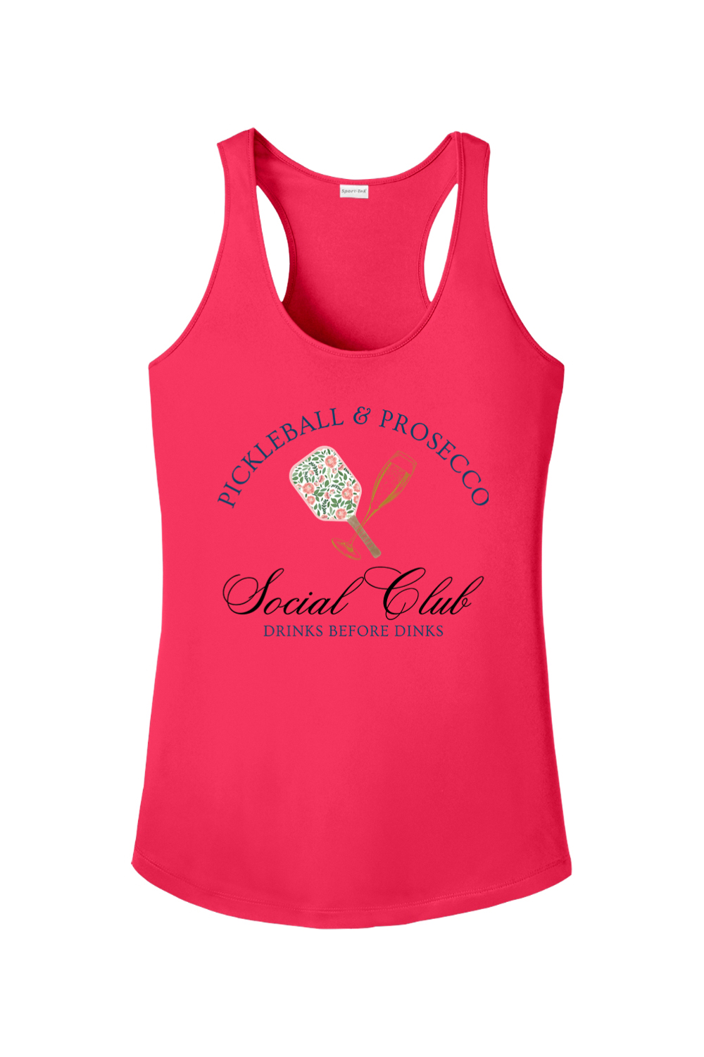Sport-Tek Ladies PosiCharge Competitor Racerback Tank Hot Coral