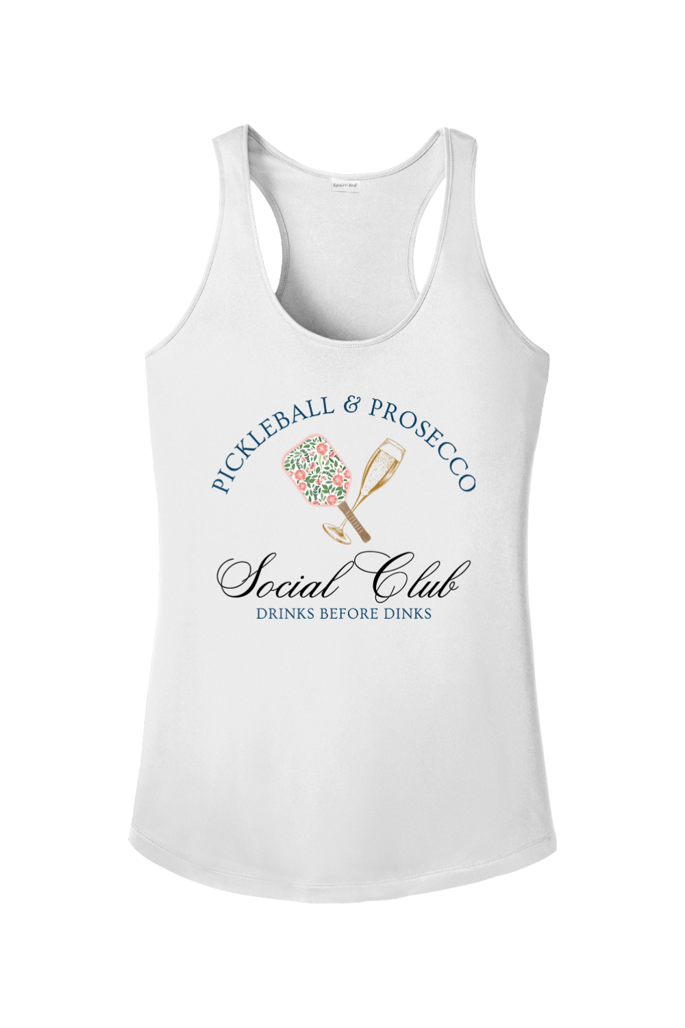 Sport-Tek Ladies PosiCharge Competitor Racerback Tank White