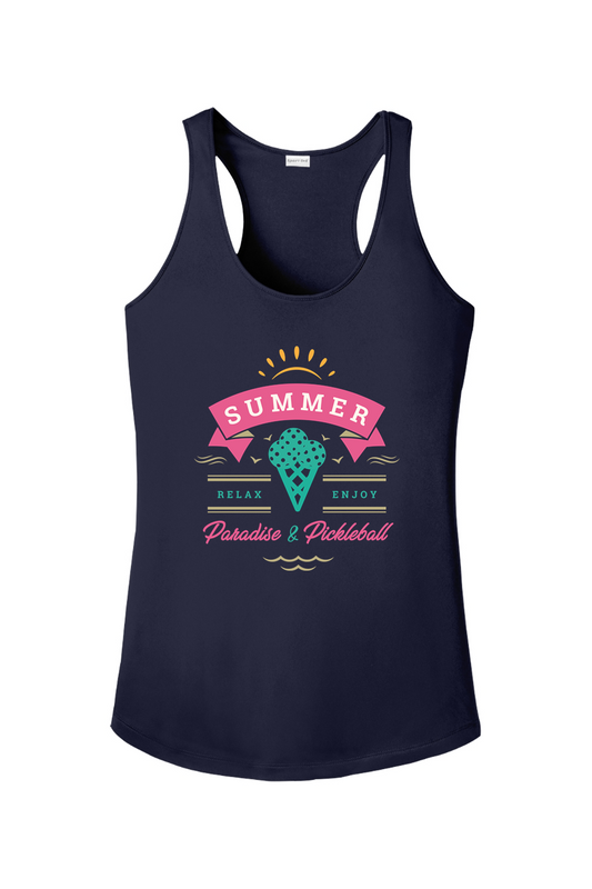 Sport-Tek Ladies PosiCharge Competitor Racerback Tank True Navy