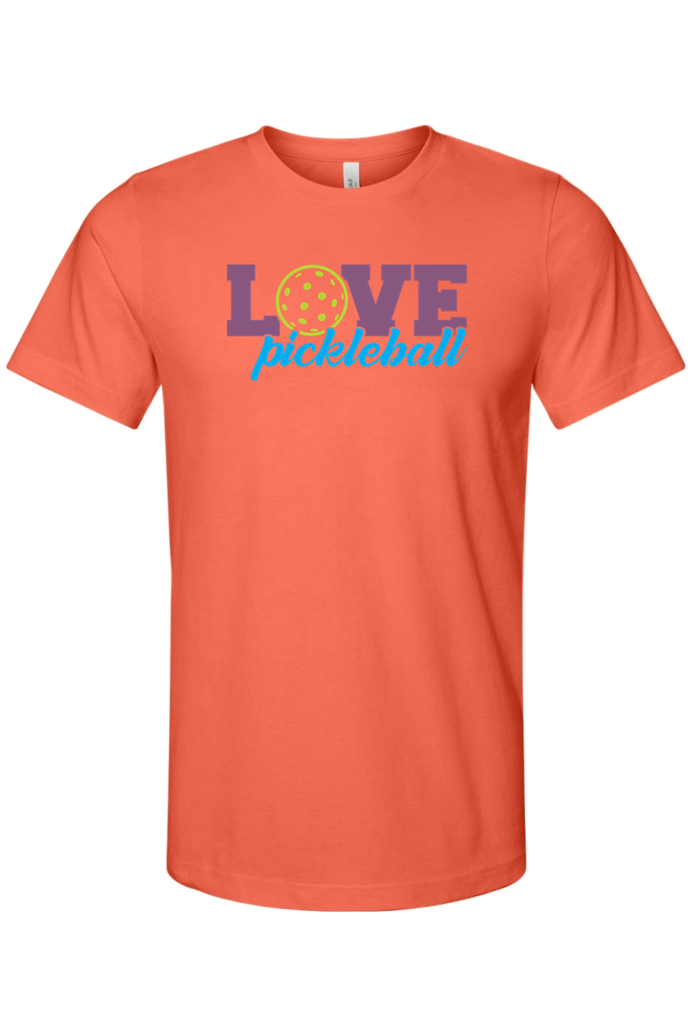 BELLA+CANVAS UNISEX Jersey Tee Coral