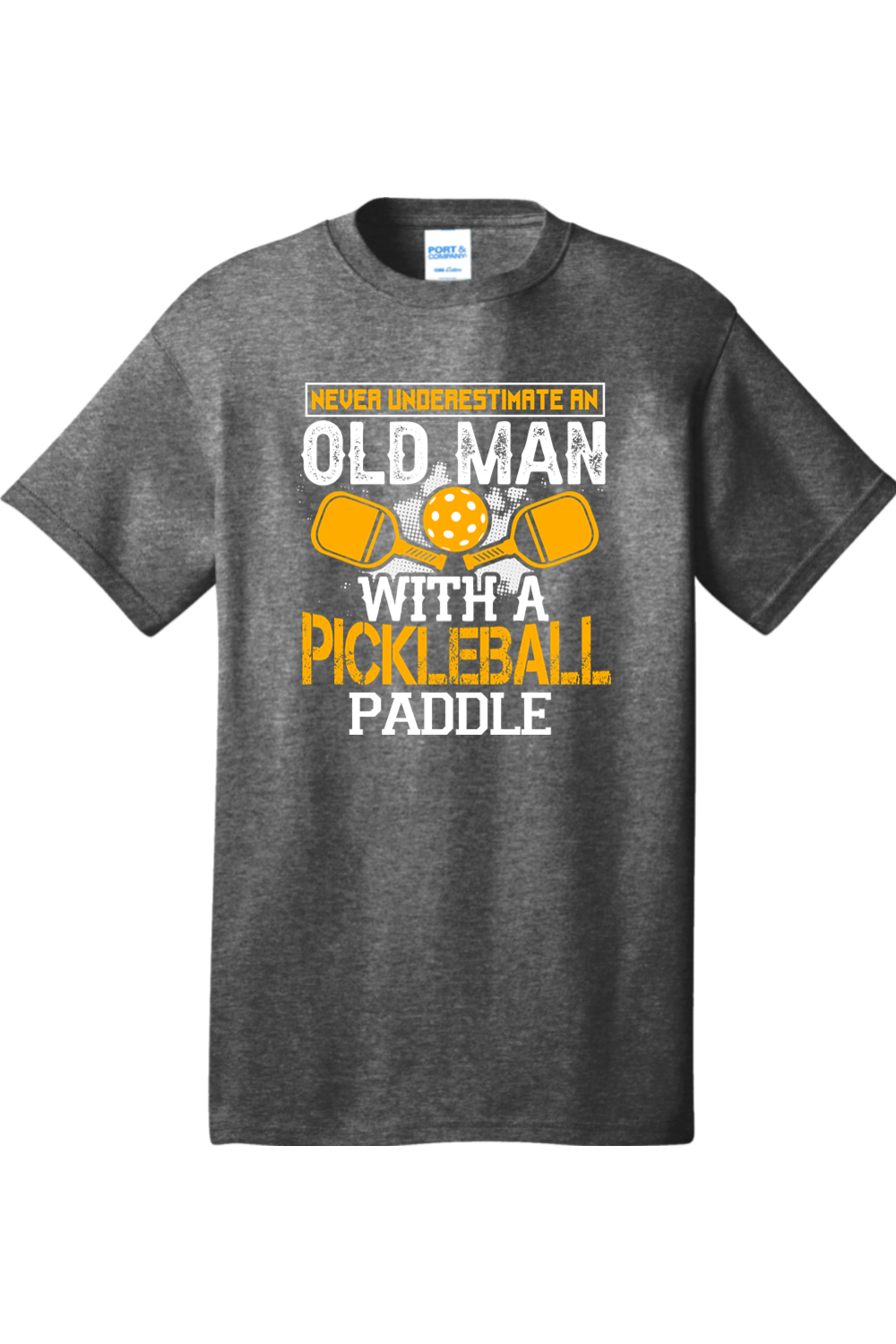 Port & Company Core Cotton Tee Graphite Heather
