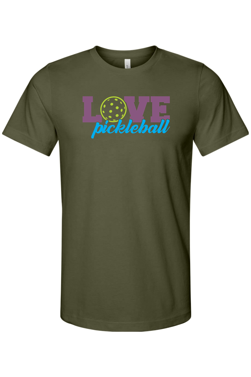 BELLA+CANVAS UNISEX Jersey Tee Military Green