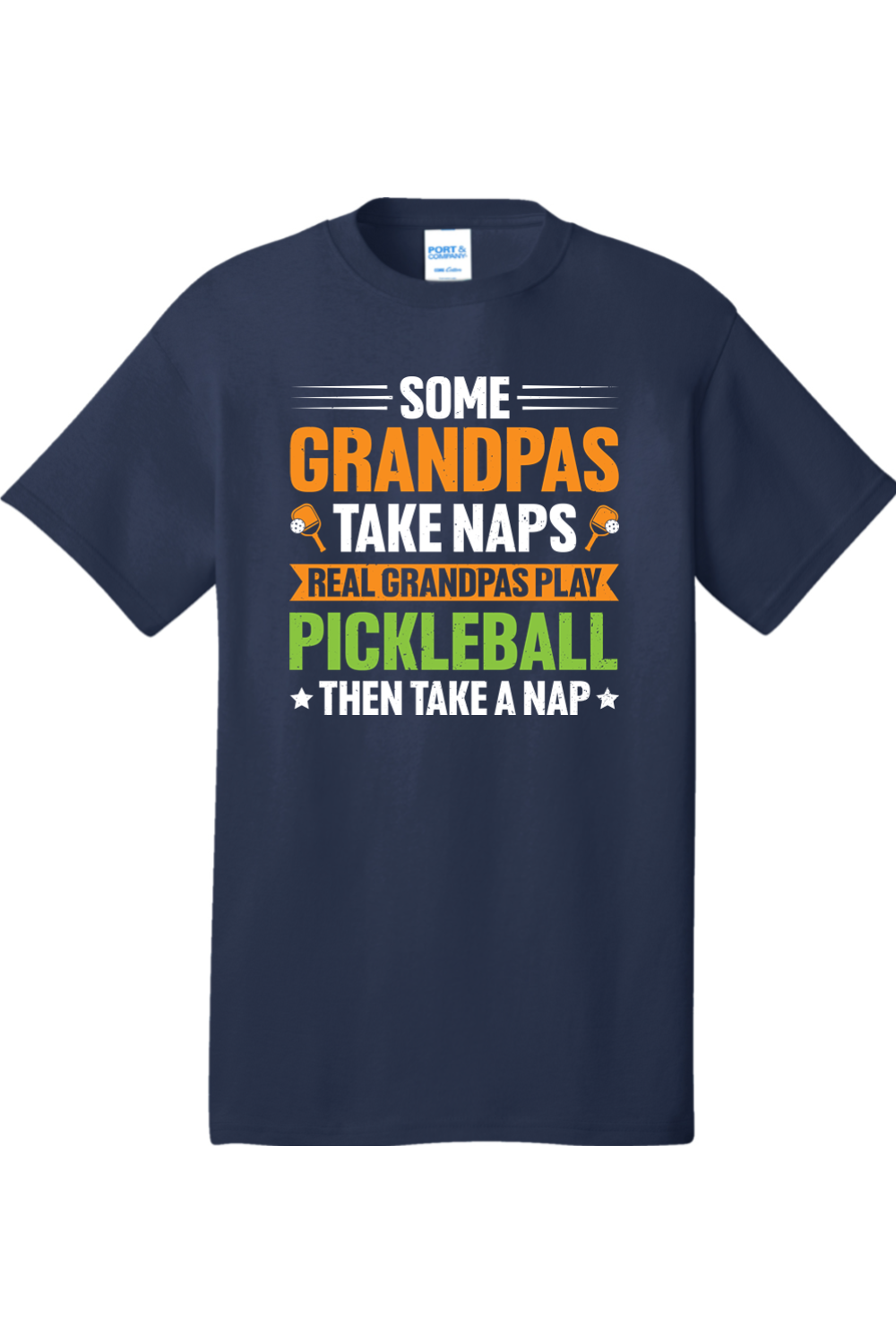 Port & Company Core Cotton Tee Navy