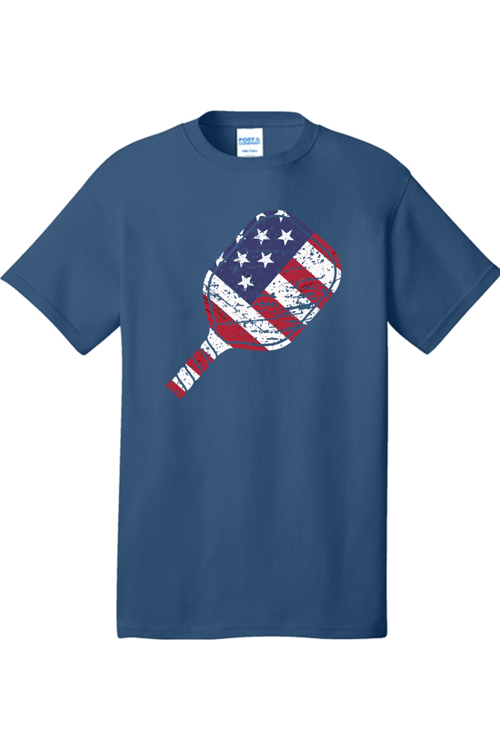 Port & Company Core Cotton Tee Neptune Blue