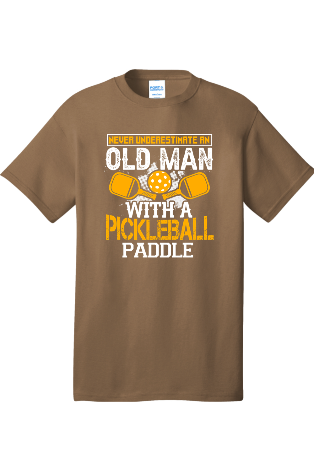 Port & Company Core Cotton Tee Woodland Brown